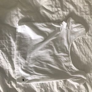 White crop top